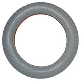 Side view showing 14 x 2.125 in. (57-254) Primo Power Express Wheelchair and scooter tire with knobby C-628 tread